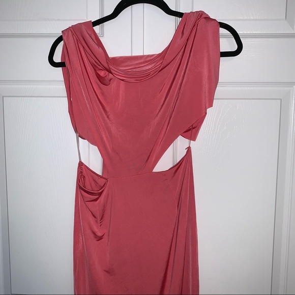 NWT JLUXLABEL Coral Love Letter Multi-Wrap Dress - Picture 7 of 12